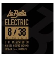 La Bella HRS-UL Комплект струн для электрогитары 008-038