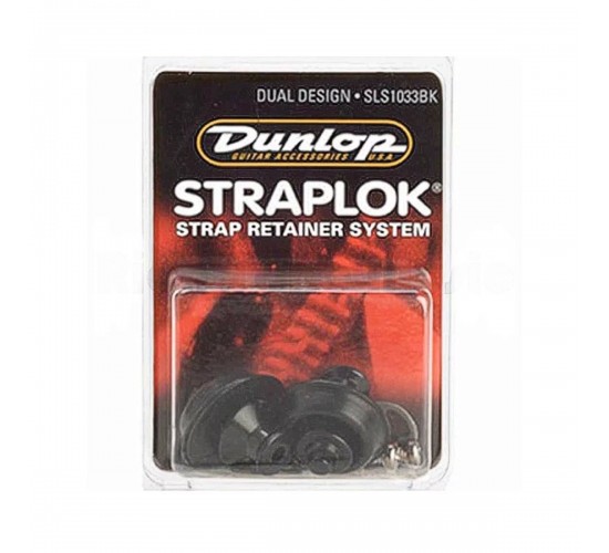 Dunlop SLS1033BK Straplok Dual Крепление ремня, черное