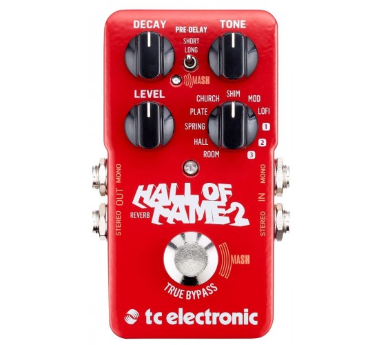 TC Electronic Hall Of Fame 2 Reverb гитарная педаль - ревербератор