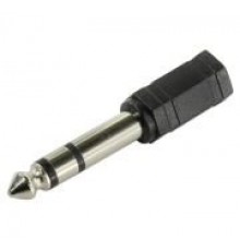 NordFolk NCA5325 переходник 3,5 мм mini Jack stereo -> 6.3 мм Jack stereo, пластик
