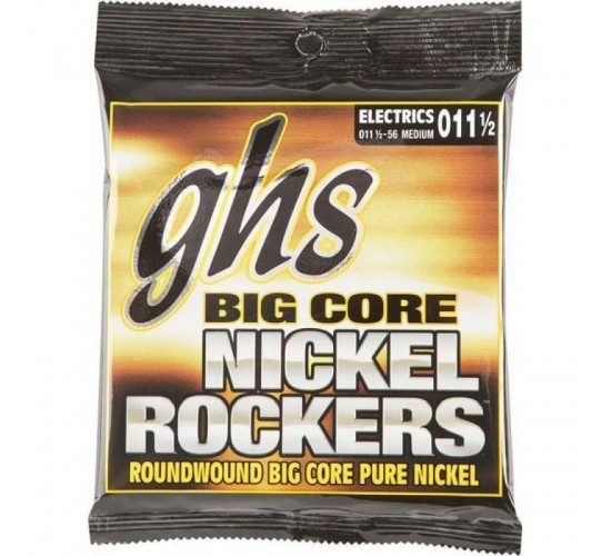 GHS BCM Medium  Big Core Nickel Rockers струны для электрогитары (11.5-56)
