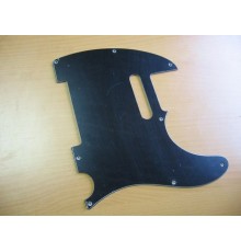 Панель на Telecaster 62 style, черный трехслойный пластик, 8 крепежных отверстий