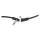 Rockboard RBO CAB PC F 10 BLK Кабель для коммутации гитарных эффектов, 10 см, черный