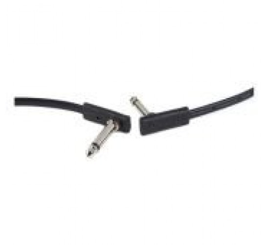 Rockboard RBO CAB PC F 10 BLK Кабель для коммутации гитарных эффектов, 10 см, черный
