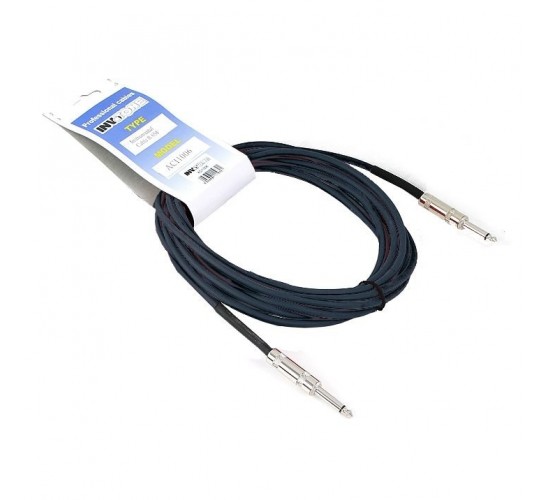 Invotone ACI1002/BK инструментальный кабель, mono jack 6,3  mono jack 6,3, длина 2 м (черный)