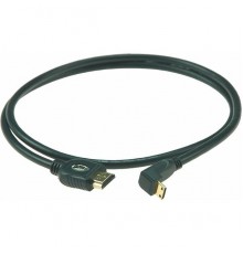 Klotz HCL-HA-010 Кабель HDMI, прямой/угловой, 1м