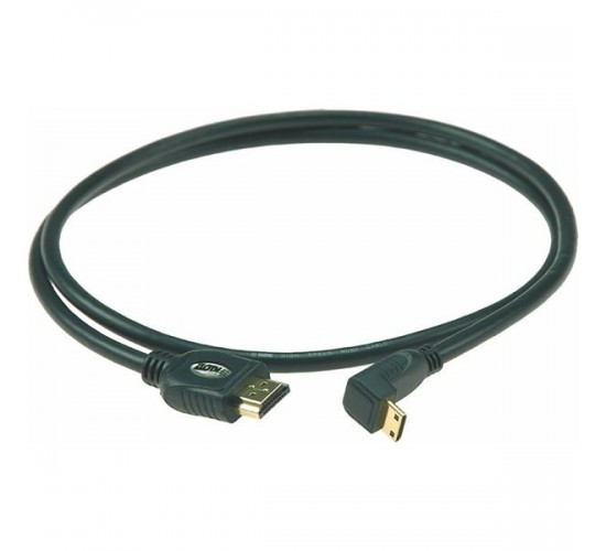 Klotz HCL-HA-010 Кабель HDMI, прямой/угловой, 1м