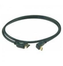 Klotz HCL-HA-010 Кабель HDMI, прямой/угловой, 1м