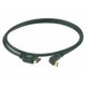 Klotz HCL-HA-010 Кабель HDMI, прямой/угловой, 1м