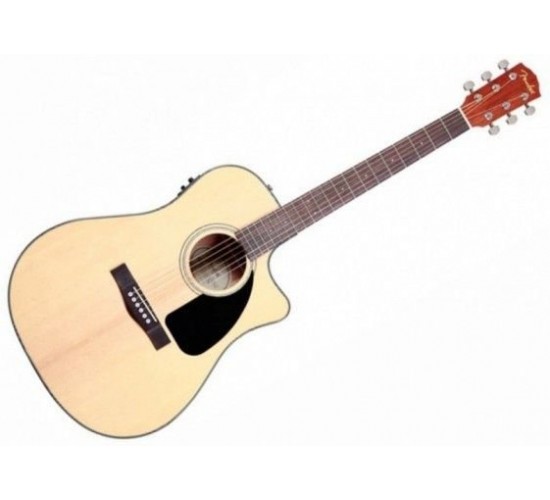 Fender CD-60CE NAT DS-V2 электроакустическая гитара USED