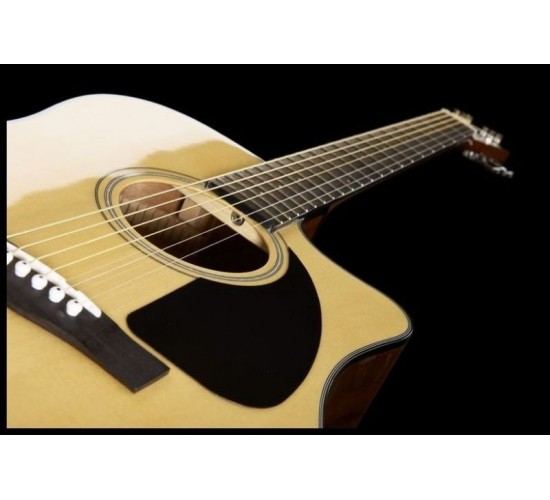 Fender CD-60CE NAT DS-V2 электроакустическая гитара USED