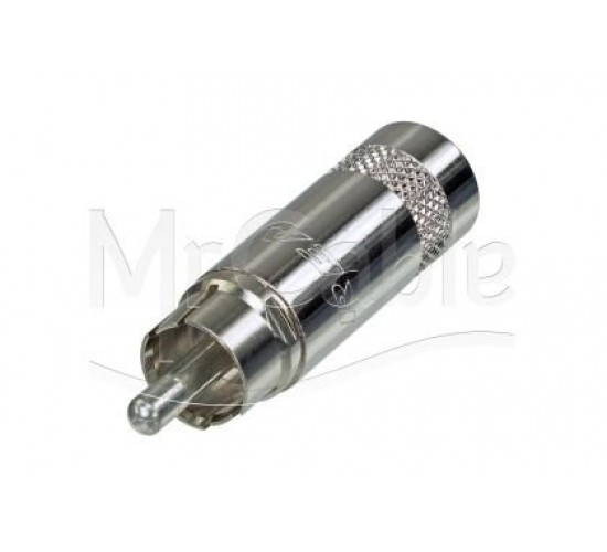 Rean NYS352 разъем RCA гнездо на кабель 7.2 мм, металл
