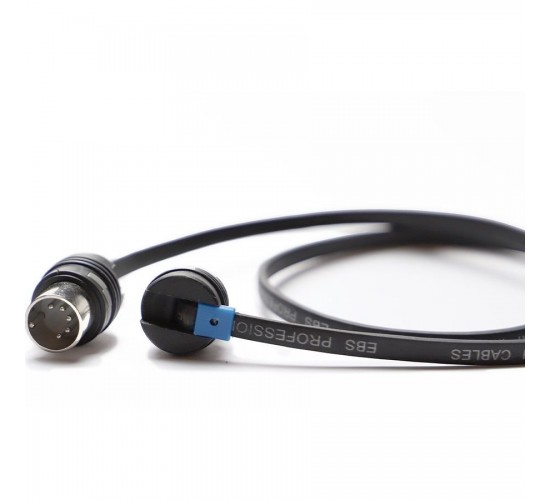 EBS MIDI-28 BlueDOT 5p Flat Midi Cable 28 cm Кабель
