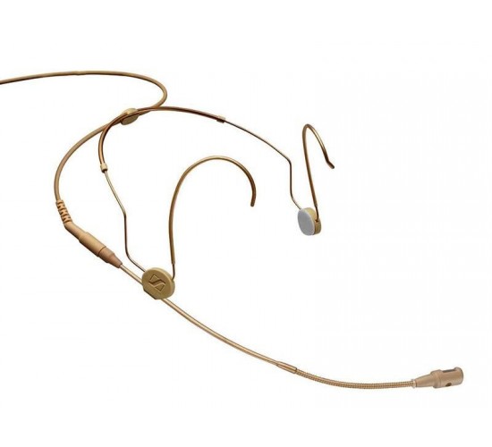 Sennheiser HSP 4-EW-3 конденсаторный кардиоидный микрофон с оголовьем для вокала и речи, бежевый