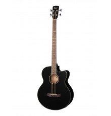 Cort AB850F BK BAG Acoustic Bass Series Электроакустическая бас-гитара, с вырезом, черная