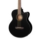 Cort AB850F BK BAG Acoustic Bass Series Электроакустическая бас-гитара, с вырезом, черная