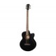 Cort AB850F BK BAG Acoustic Bass Series Электроакустическая бас-гитара, с вырезом, черная