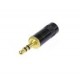 Rean NYS231BG Кабельный разъем mini Jack 3.5 мм, стерео