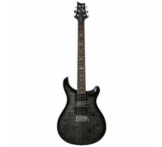 PRS SE Custom 24 CA Электрогитара 6-ти струнная, цвет Charcoal Burst, с чехлом