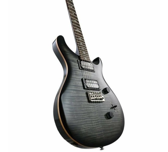 PRS SE Custom 24 CA Электрогитара 6-ти струнная, цвет Charcoal Burst, с чехлом