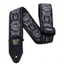 Ernie Ball 4150 Гитарный ремень Jacquard с рисунком Silver Orlean