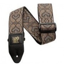 Ernie Ball 4163 Гитарный ремень Jacquard с рисунком God & Black Paisley