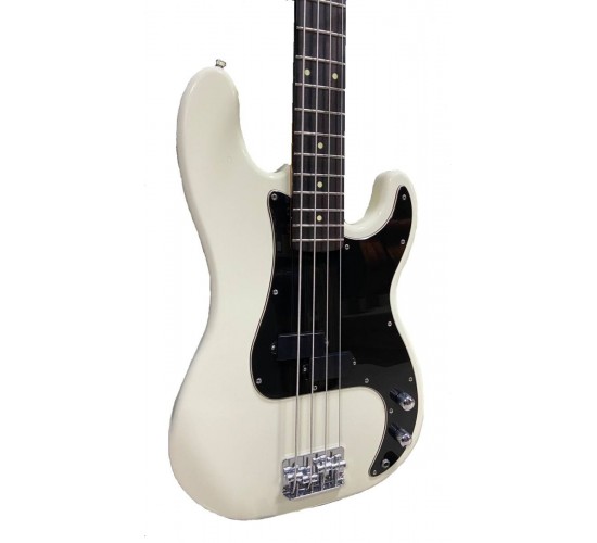 Grass Roots Precision Bass G-PB-45-R бас-гитара, цвет белый, Корея USED