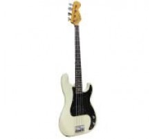 Grass Roots Precision Bass G-PB-45-R бас-гитара, цвет белый, Корея USED