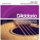 D'Addario EJ38H комплект дополнительных 6 тонких струн для 12-струнной акустической гитары, 10-27