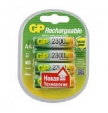 GP 230AAHC-2DECRC4 Аккумуляторный элемент питания АА, Ni-MH, 2300, 4шт