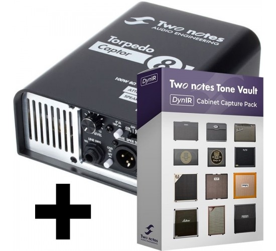 Two Notes Torpedo Captor 8 Ohms нагрузка для усилителя, D.I.