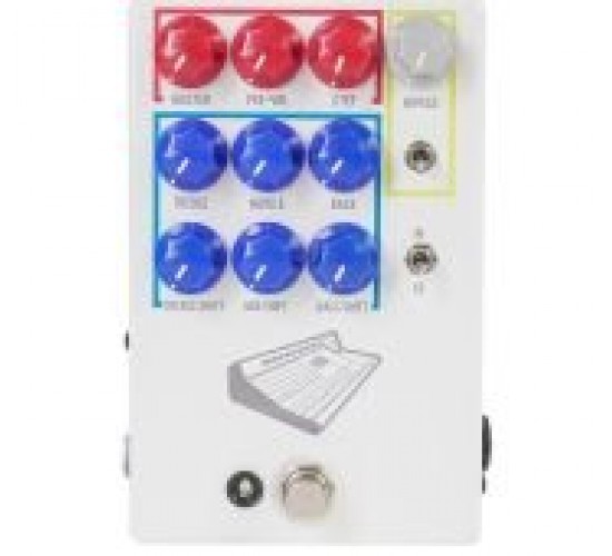 JHS Pedals Colour Box V2 педаль универсальный преамп для формирования звучания гитары, баса, вокала