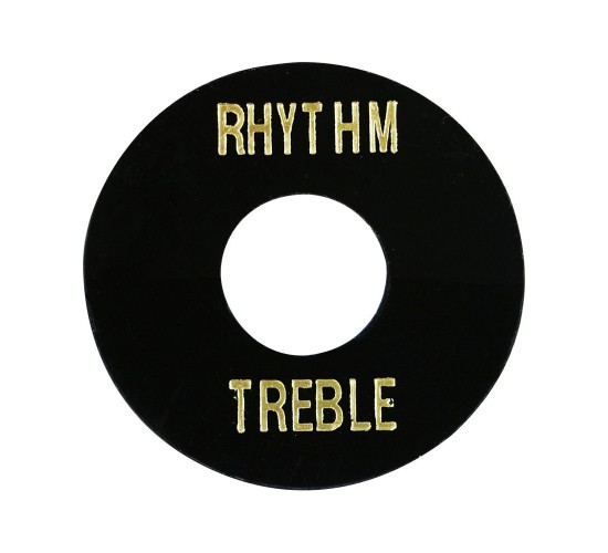 Hosco LP-SW-B Накладка под переключатель Treble/Rhythm, черная
