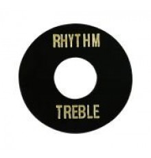 Hosco LP-SW-B Накладка под переключатель Treble/Rhythm, черная
