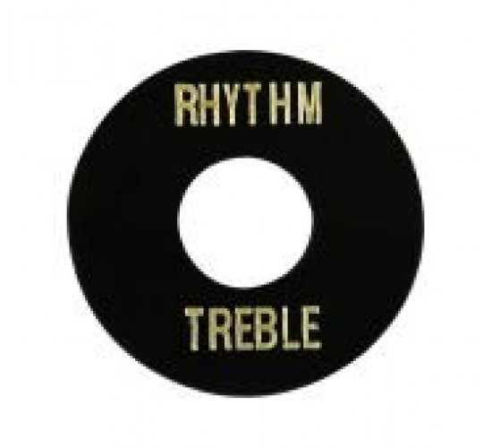 Hosco LP-SW-B Накладка под переключатель Treble/Rhythm, черная