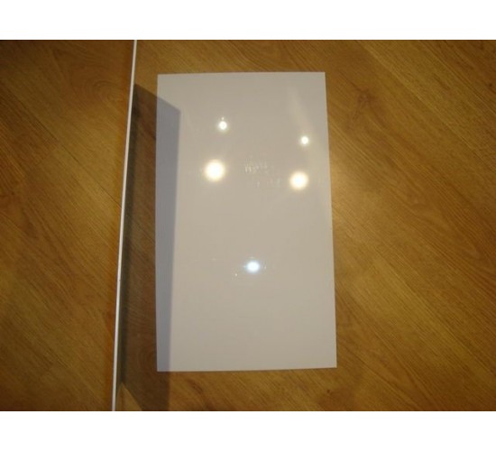 Hosco PG-W1 Бланк защитной накладки для электрогитары, белый, 1 слой