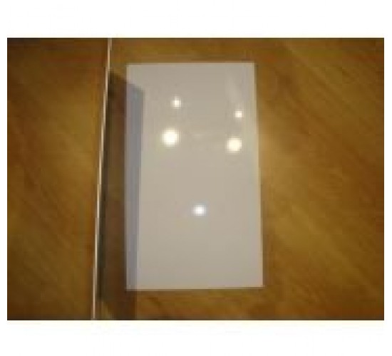 Hosco PG-W1 Бланк защитной накладки для электрогитары, белый, 1 слой