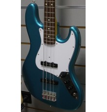 CoolZ ZJB-1R Jazz Bass бас-гитара, цвет синий, Япония USED