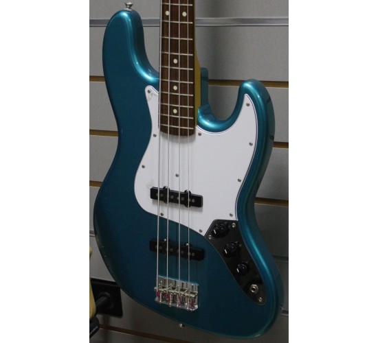 CoolZ ZJB-1R Jazz Bass бас-гитара, цвет синий, Япония USED