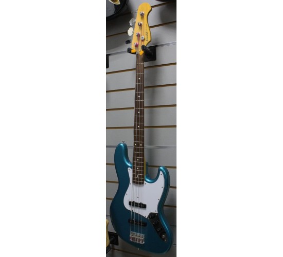 CoolZ ZJB-1R Jazz Bass бас-гитара, цвет синий, Япония USED