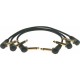 Klotz PP-AJJ0060 Коммутационный кабель, 60см, угловой, 3шт