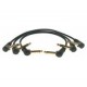 Klotz PP-AJJ0060 Коммутационный кабель, 60см, угловой, 3шт