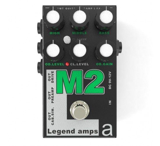 AMT M-2 Legend Amps 2 Двухканальный гитарный предусилитель M2 (JM-800), AMT Electronics