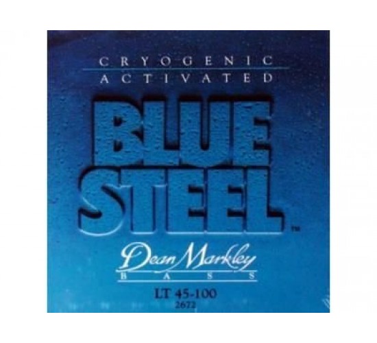Dean Markley 2672 Blue Steel Bass LT струны для 4-струн бас-гит. (нержав, заморозка), 45-100