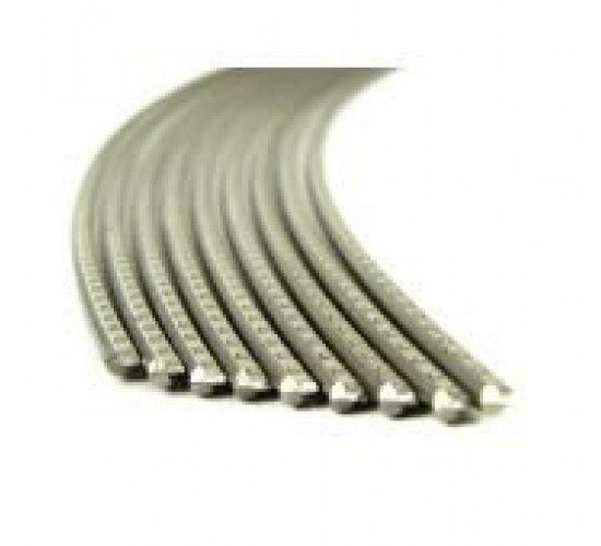 Jescar FW47095 NICKEL SILVER отрезок ладовой проволоки 30 см, радиус прокатки 10 дюймов .095