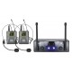 XLine MD-262A-B Радиосистема двухканальная c двумя поясными передатчиками и головными гарнитурами