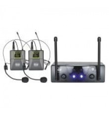 XLine MD-262A-B Радиосистема двухканальная c двумя поясными передатчиками и головными гарнитурами