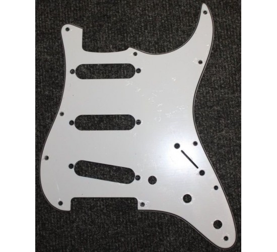 Guitars Parts M1 WH панель накладка звукоснимателей Stratocuster S-S-S