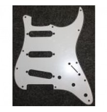 Guitars Parts M1 WH панель накладка звукоснимателей Stratocuster S-S-S