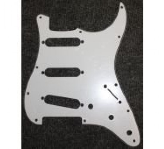 Guitars Parts M1 WH панель накладка звукоснимателей Stratocuster S-S-S